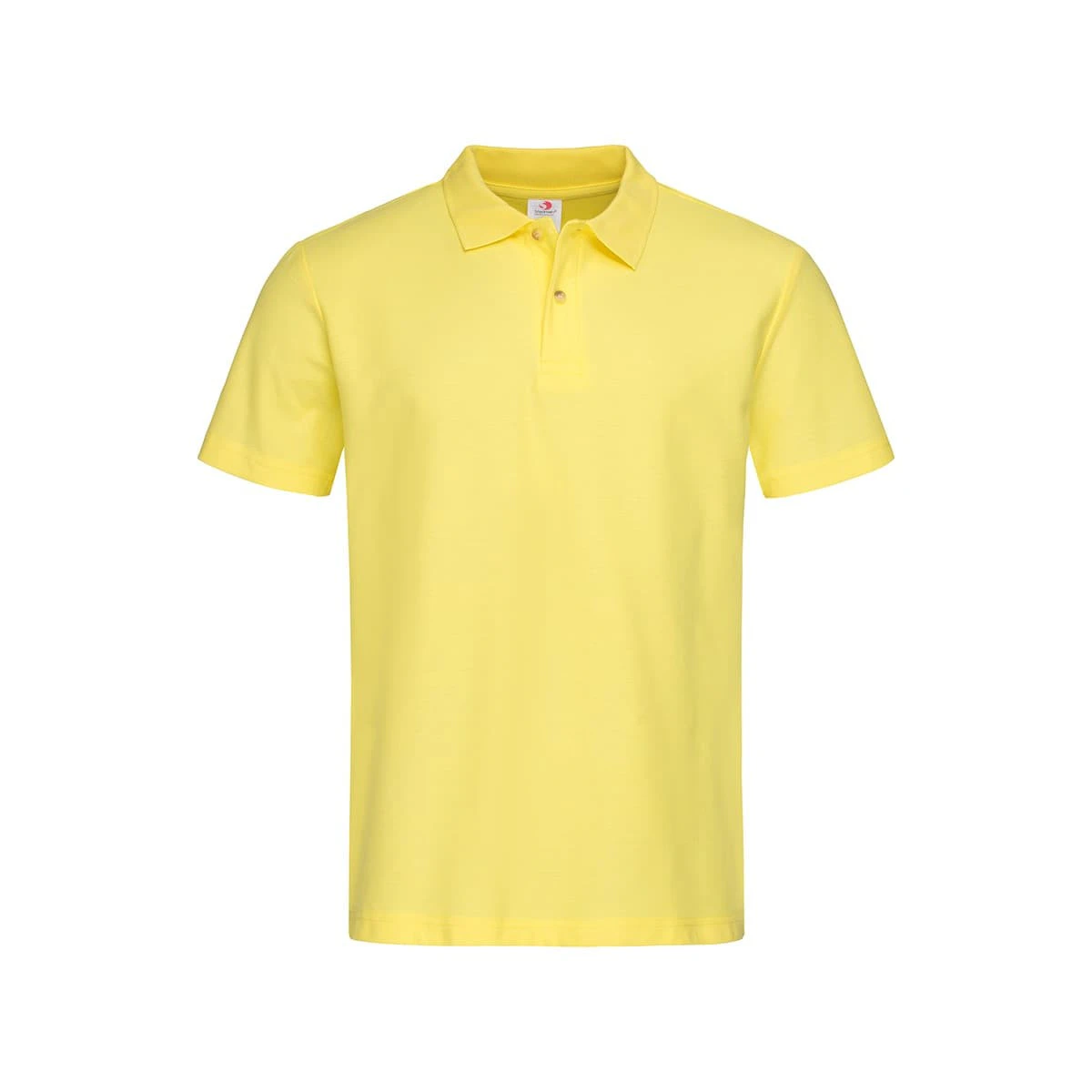 Stedman Mens Cotton Polo (Yellow) - AB282