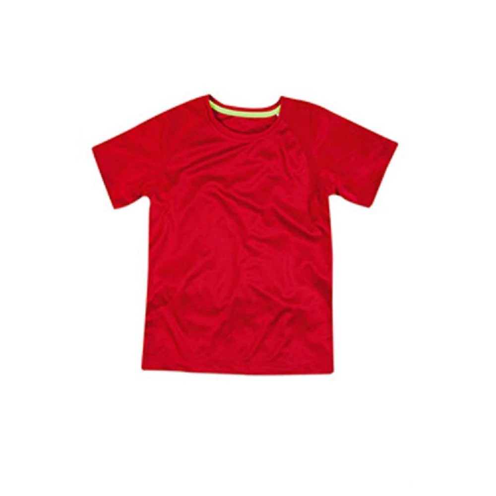 Stedman Childrens/Kids Raglan Mesh T-Shirt (Crimson Red) - AB349