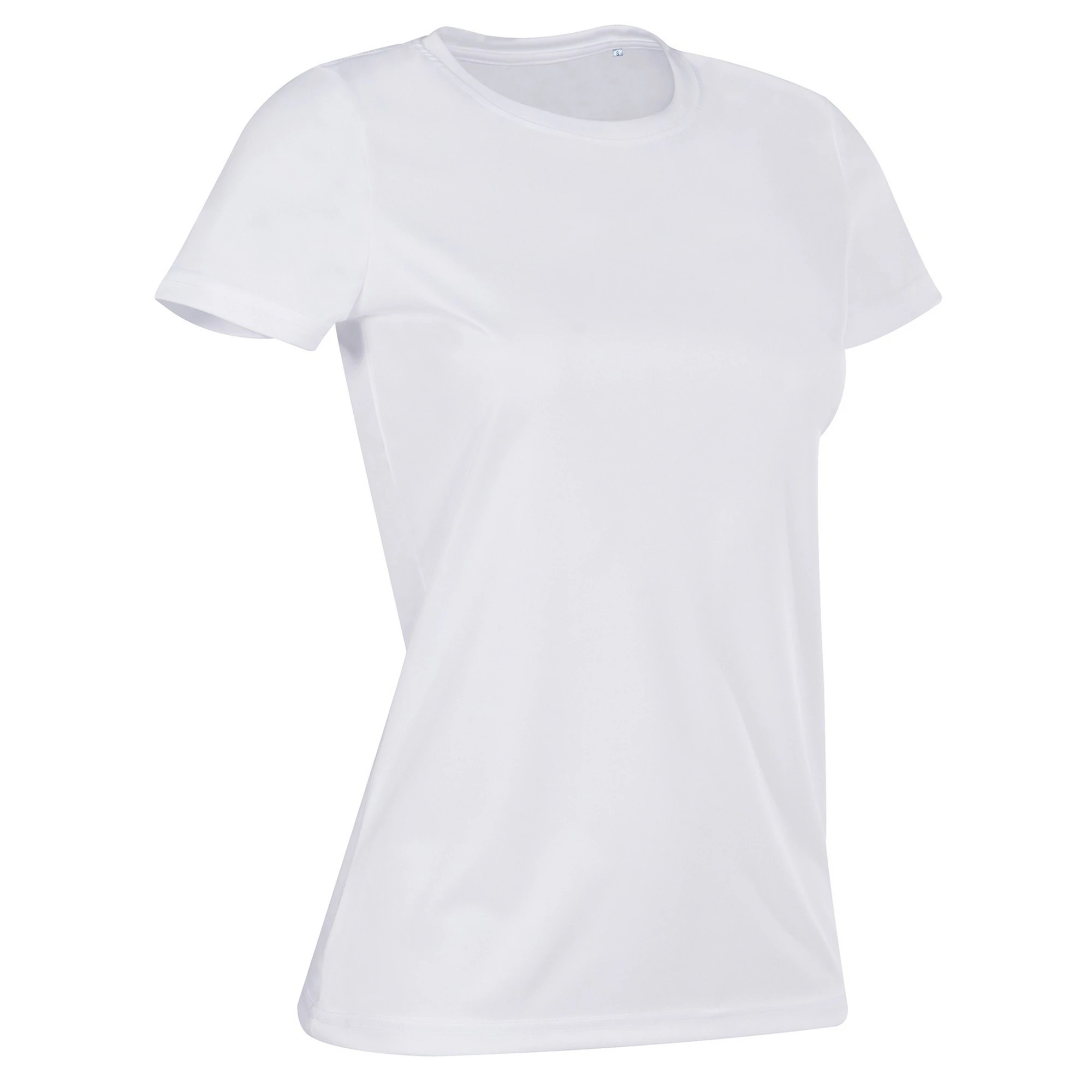 Stedman Womens Active Sports Tee (White) - AB336