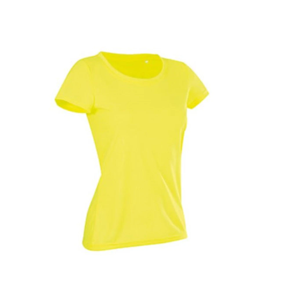 Stedman Womens Active Cotton Touch Tee (Cyber Yellow) - AB351