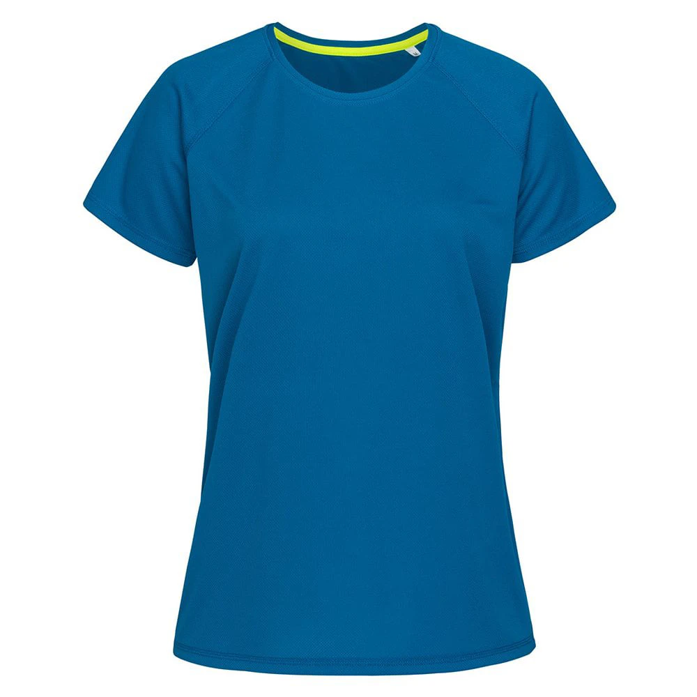 Stedman Womens Raglan Mesh T-Shirt (Blue) - AB347