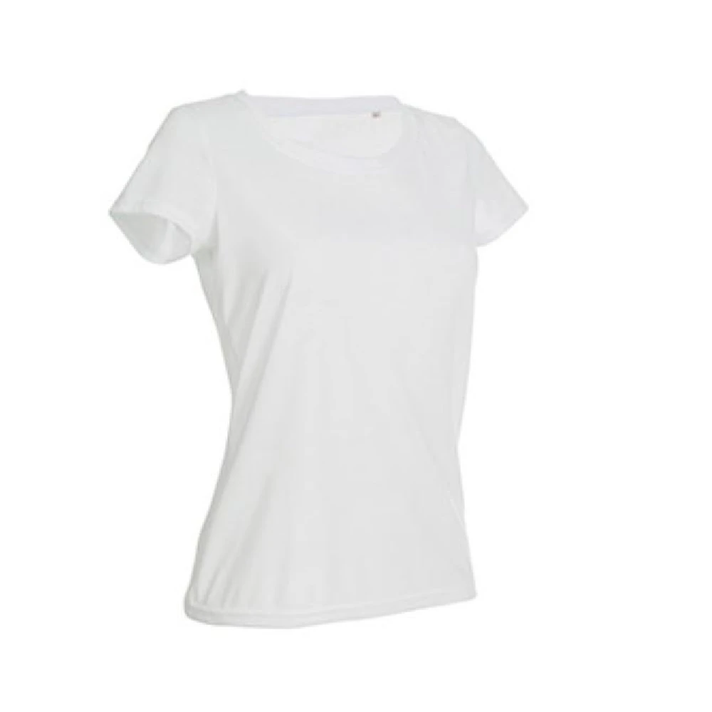 Stedman Womens Active Cotton Touch Tee (White) - AB351