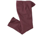 Atlas For Men Mens Stretch Chinos (Burgundy) - AF341