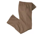 Atlas For Men Mens Summer Chinos (Brown) - AF337