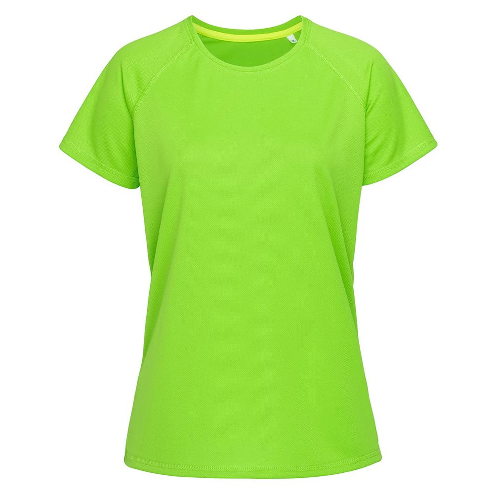 Stedman Womens Raglan Mesh T-Shirt (Kiwi Green) - AB347