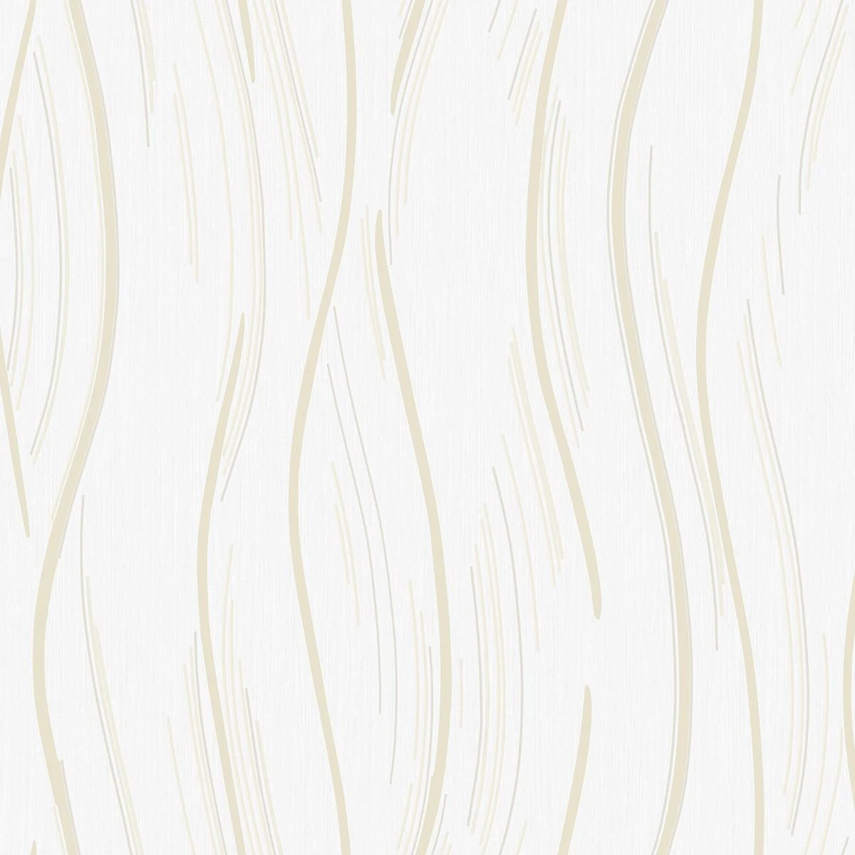 World of Wallpaper Shimmer Wave Textured Wallpaper (Natural Beige/Gold) - AG3400