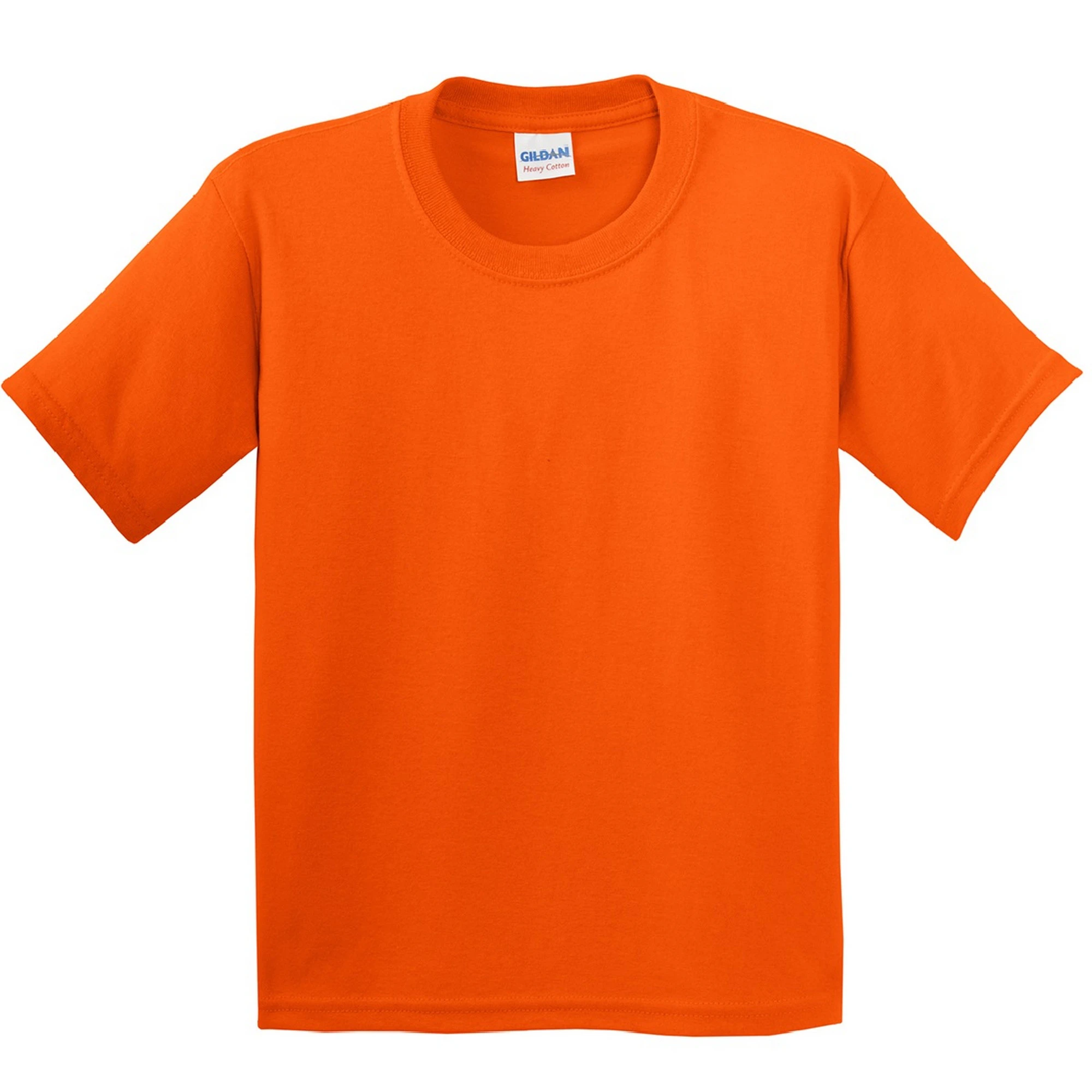 Gildan Youth Unisex Heavy Cotton T-Shirt (Orange) - BC482