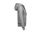 Tee Jays Womens Full Zip Hooded Sweatshirt (Heather Grey) - BC3320