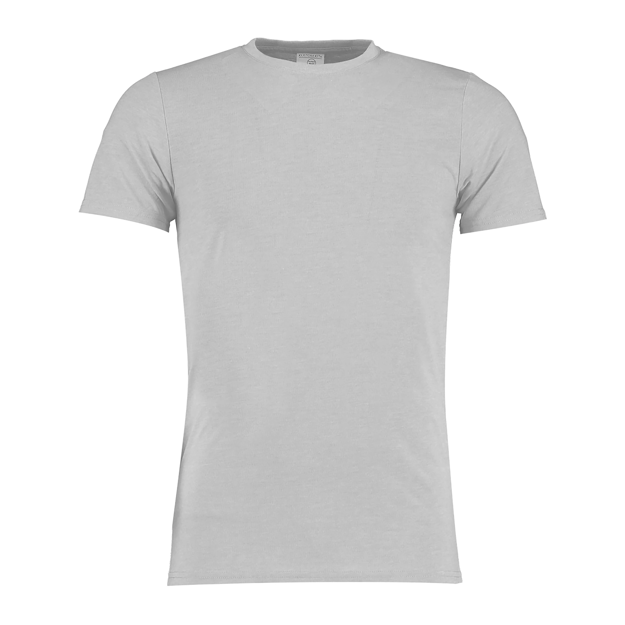 Kustom Kit Mens Superwash 60 Fashion Fit T-Shirt (Light Grey Marl) - BC3729