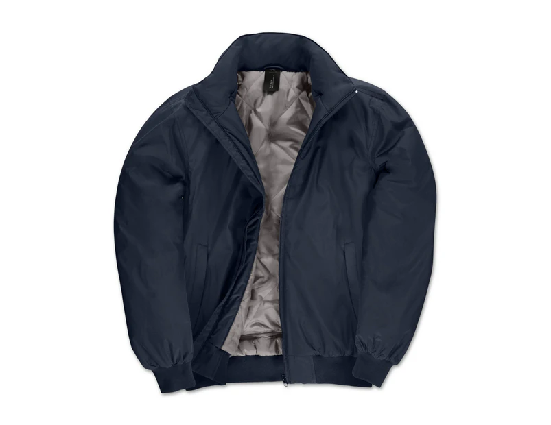 B&C Mens Bomber Jacket (Navy Blue) - BC5555