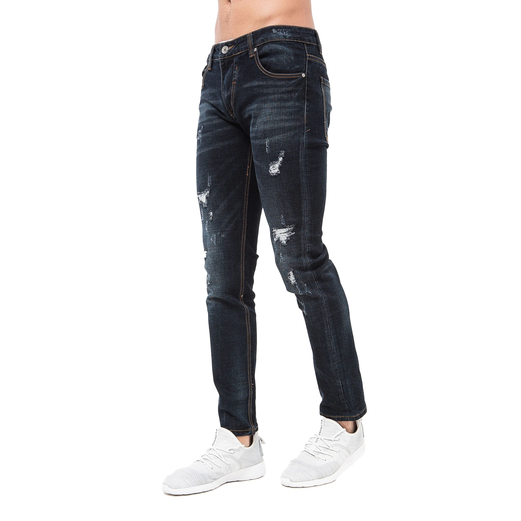 Crosshatch Mens Elkslip Jeans (Dark Wash) - BG361