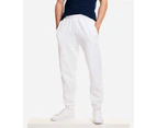 Fruit Of The Loom Mens Classic Elasticated Jogging Bottoms (White) - BC4816