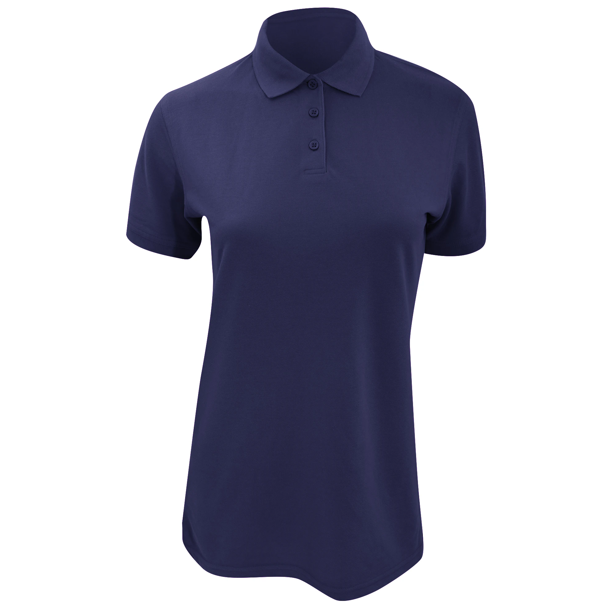 Kustom Kit Ladies Klassic Superwash Short Sleeve Polo Shirt (Navy Blue) - BC623