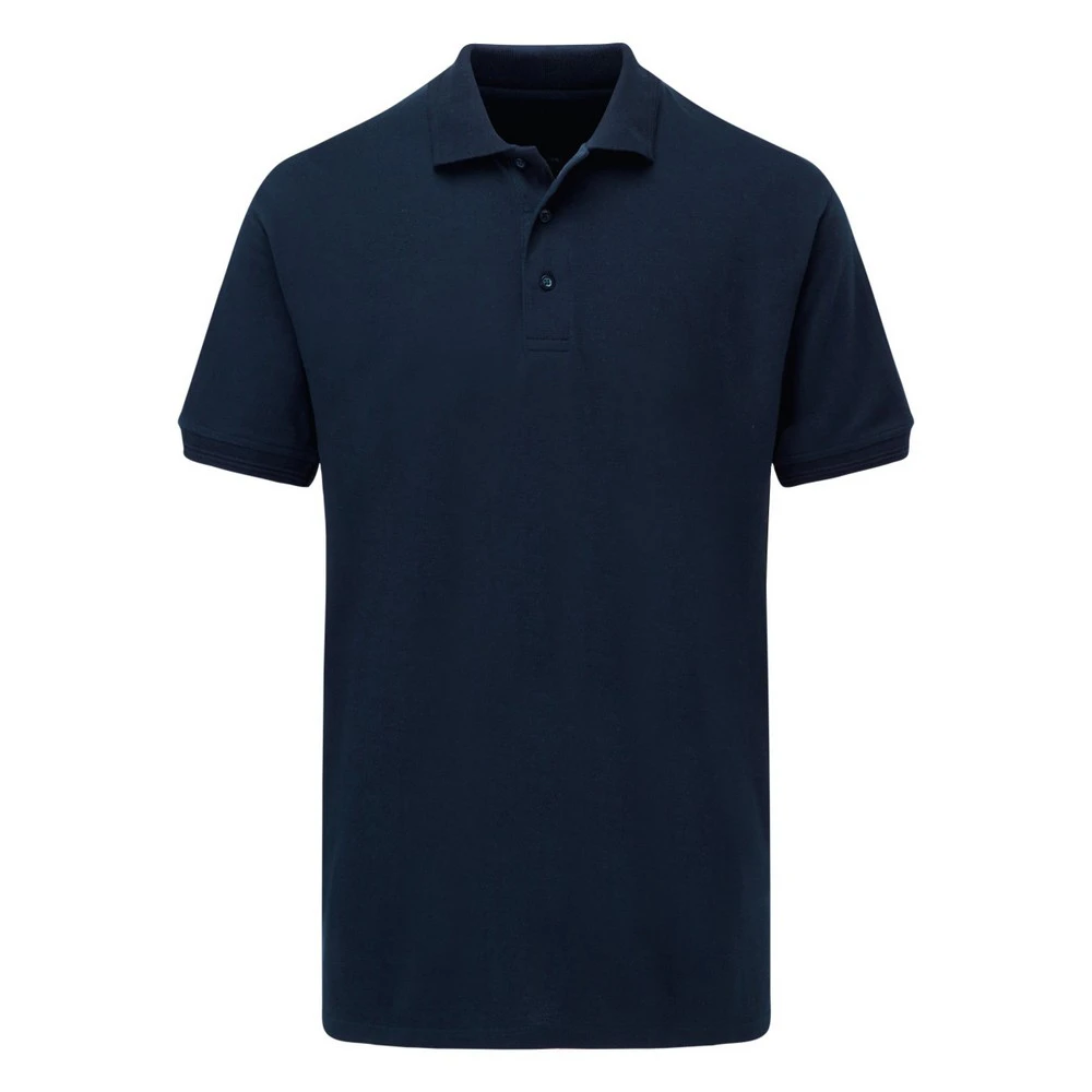 Ultimate Adults Unisex 50/50 Pique Polo (Navy Blue) - BC4674