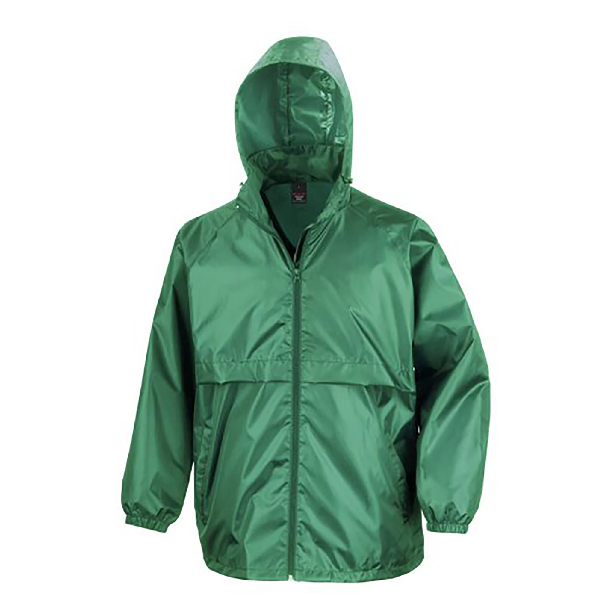 Result Mens Core Adult Windcheater Water Repellent Windproof Jacket (Emerald) - BC897