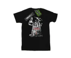 Beetlejuice Womens Graveyard Pose Cotton Boyfriend T-Shirt (Black) - BI14389