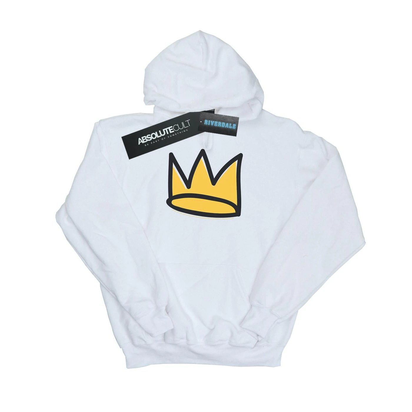 Riverdale Womens Jughead Hat Hoodie (White) - BI13065