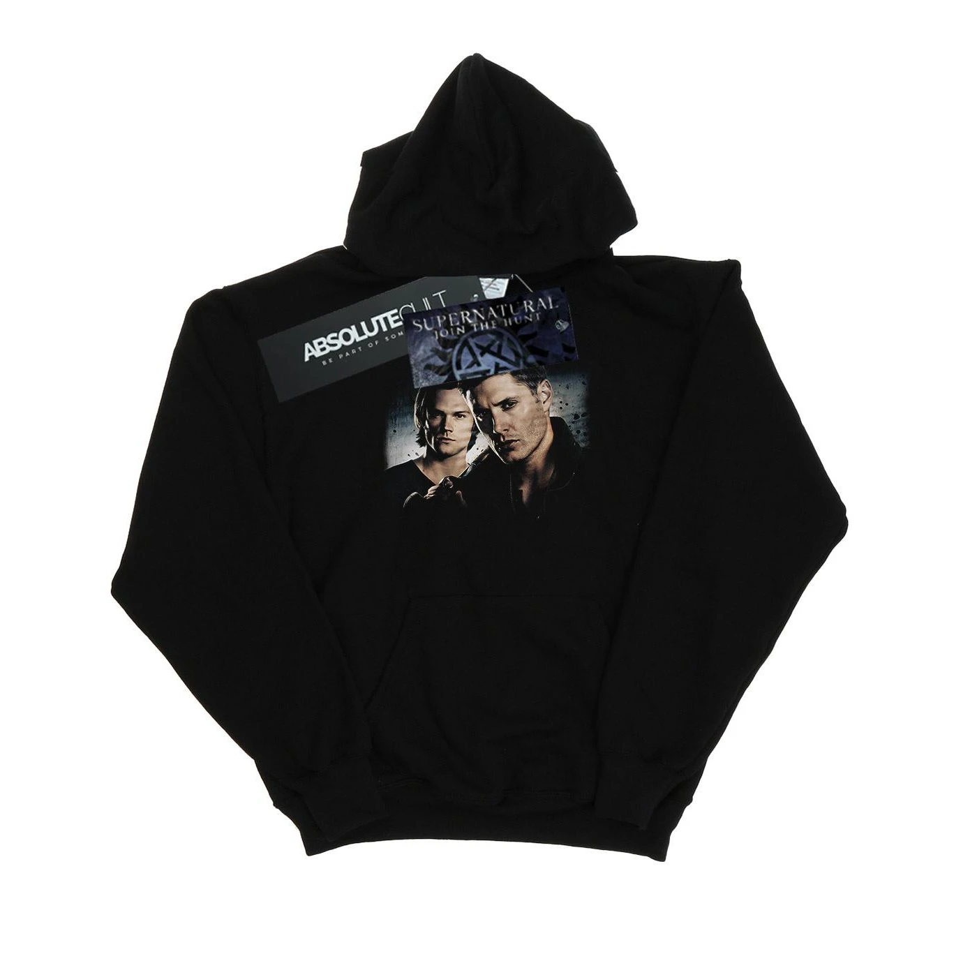 Supernatural Womens Sam And Dean Poster Hoodie (Black) - BI13523