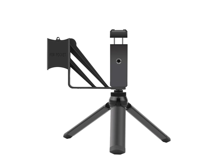 For Osmo Pocket Foldable Phone Holder Adapter Clip Selfie Mount Metal Tripod for DJI Pocket 2 Handheld Gimbal Camera Accessories