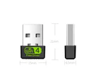 Mini USB Wifi Adapter 2.4G Wifi Dongle 150Mbps 802.11b/g/n USB2.0 Wifi Emitter Wifi Receiver Network Card RTL8188GU