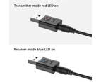 USB Bluetooth Adapter 5.0 Dongle for Speaker Laptop PC Headphone Car 2 in 1 Wireless AUX Audio Transmitter Receiver