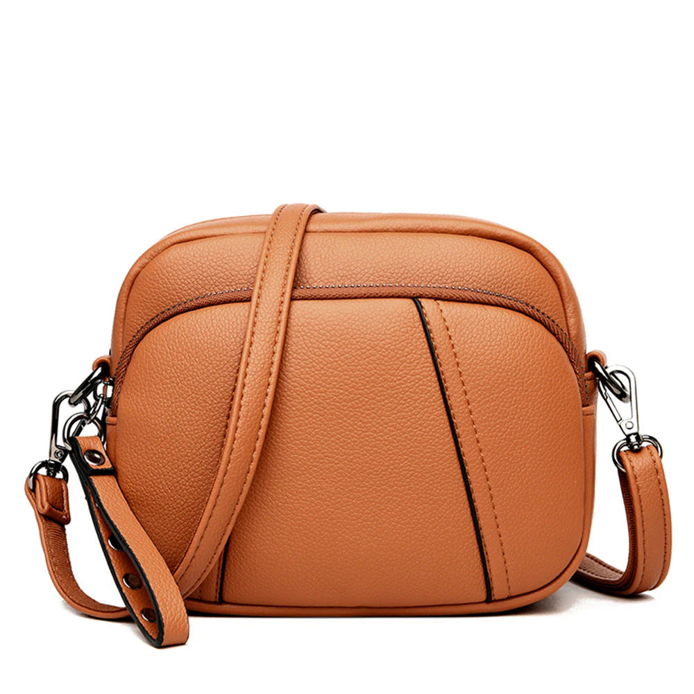 Vintage Women Bag Soft Pu Leather Luxury Handbags Women Bags Designer Female Small Messenger Shoulder Bag