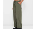 Target Active Parachute Pants - Green