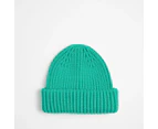 Target Kids Youth Ribbed Beanie - Green