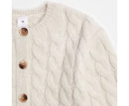 Target Cable Knit Cardigan - Neutral