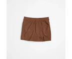 Target Knit Jersey Skorts - Brown