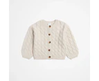 Target Cable Knit Cardigan - Neutral