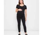 Target Maternity Bengaline Pants - Black