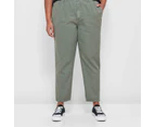 Target Plus Size Twill Pants - Green