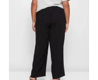 Target Plus Size Suit Pants - Black