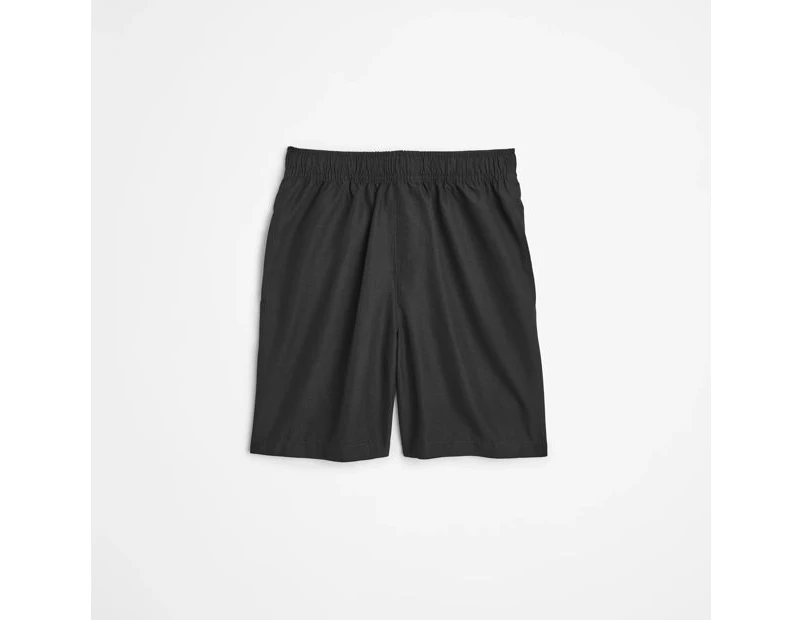 Target School Microfibre Shorts - Black