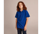 Target Short Sleeve School Polos - Blue