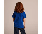 Target Short Sleeve School Polos - Blue