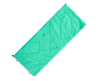 DECATHLON QUECHUA Quechua MH100 Kid's Sleeping Bag 20oC - Turquoise