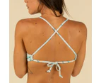 DECATHLON OLAIAN Women's Surfing Bikini Top w/ Padded Cups - Andrea Anamones