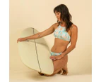 DECATHLON OLAIAN Women's Surfing Bikini Top w/ Padded Cups - Andrea Anamones