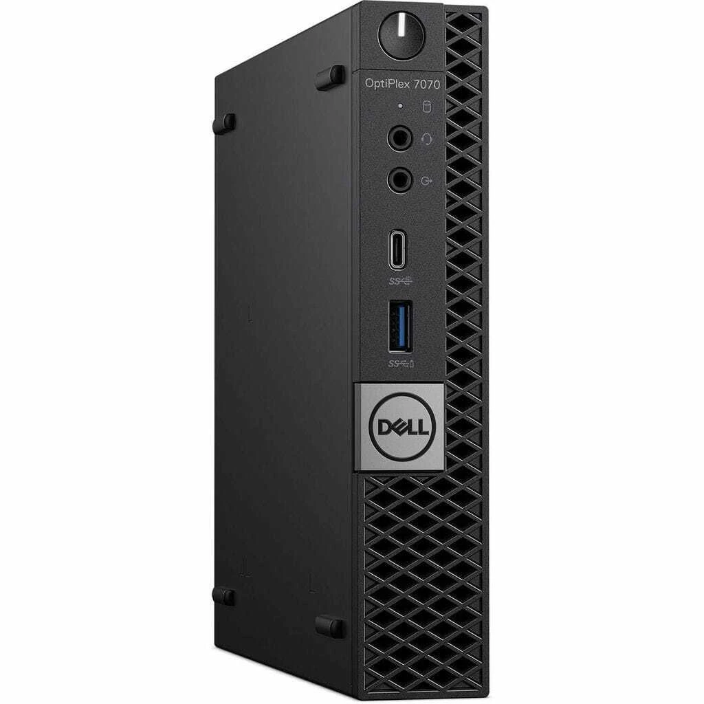 Dell OptiPlex 7070 Micro Intel i5 9500 3.00Ghz 16GB RAM 256GB SSD Wi-Fi Win 11 - Refurbished Grade A