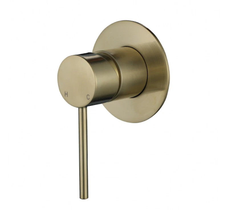 Star Mini Shower Mixer PVD Brushed Bronze