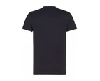 Printed Round Neck T-Shirt - Black