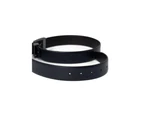 Leather Buckle Belt - Blue