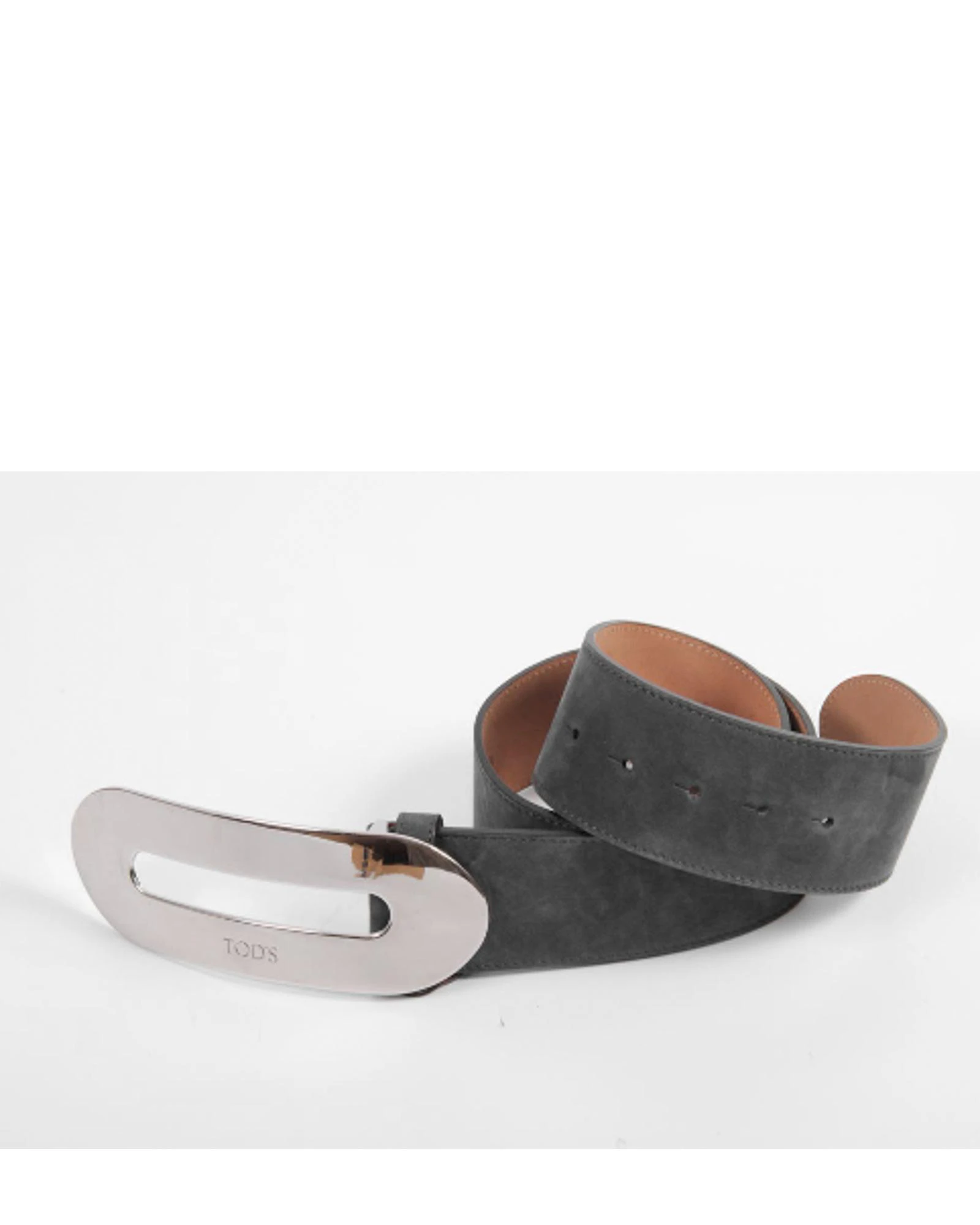 Leather  Belt - Beige