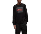 Black Print Sweatshirt - Black