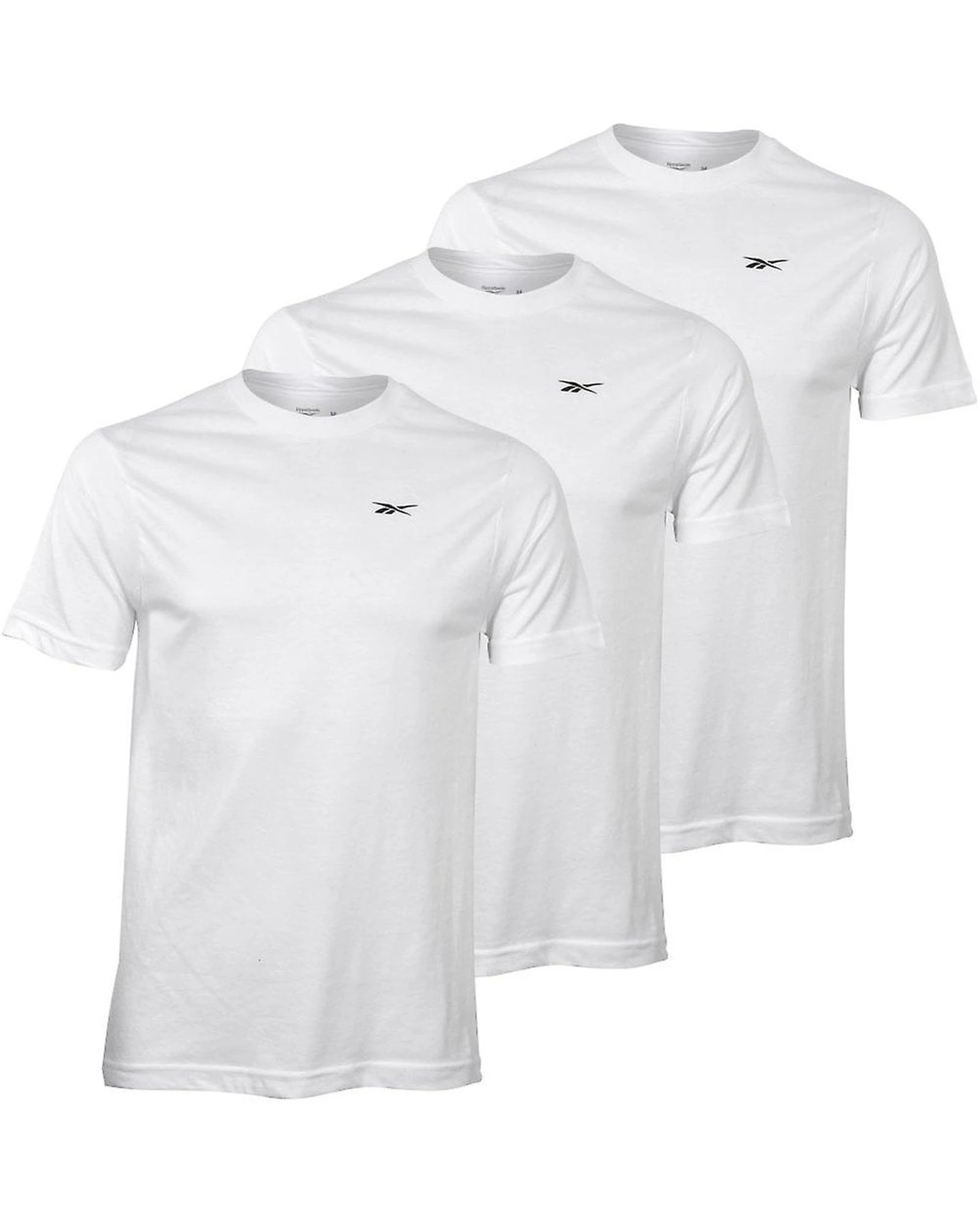 Mens White Short Sleeve Round Neck Underwear by Reebok - White