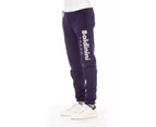 Fleece Sport Pants with Lace Closure and Logo - Purple