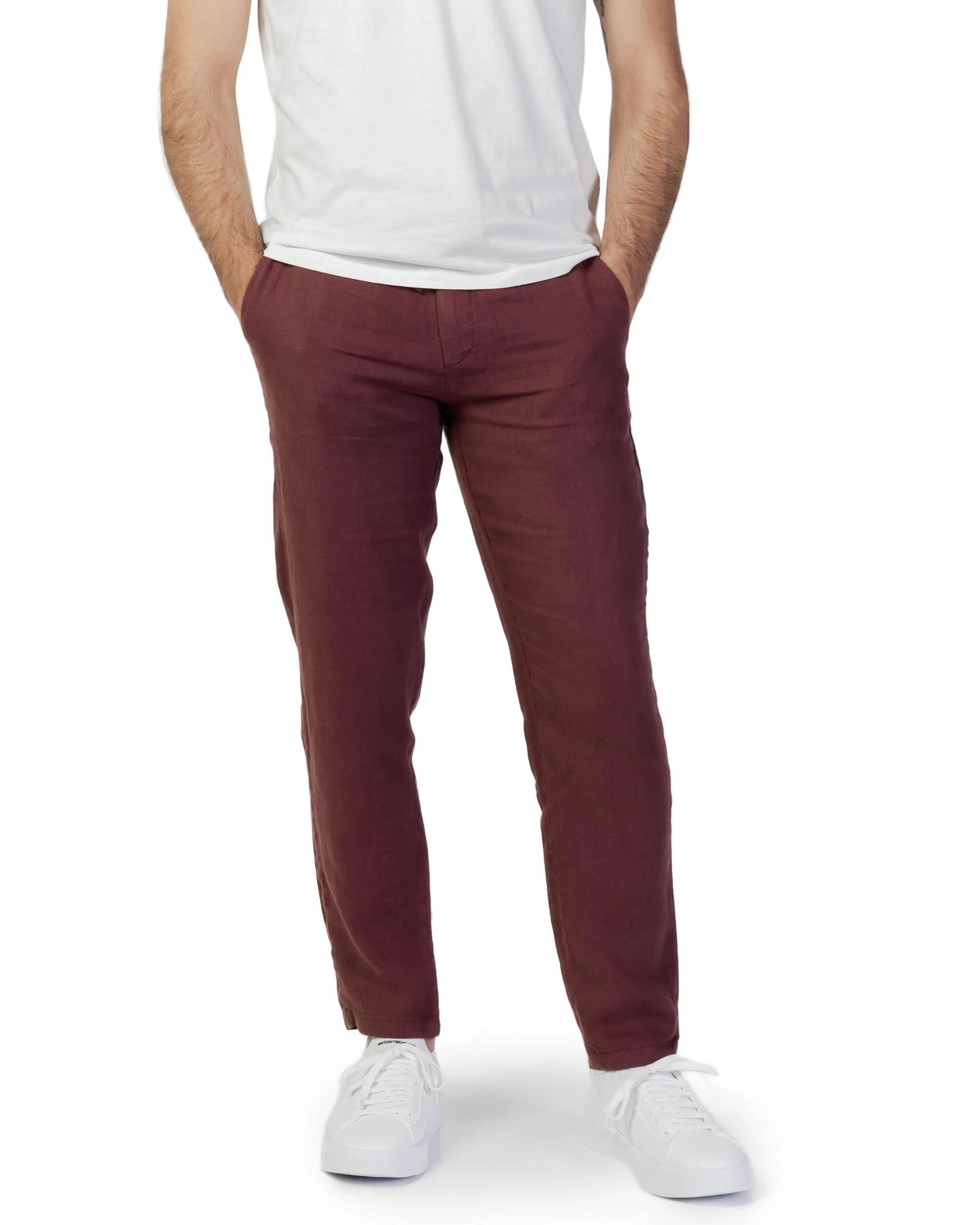 Borghese Men's Trousers - Red