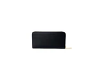 Polyester Zip Wallet - Black